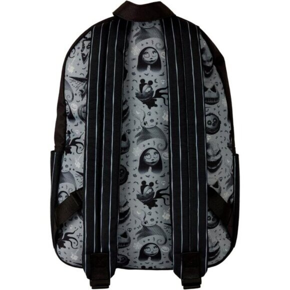 ⚡Loungefly Disney The Nightmare Before Christmas Nylon Full-Size Backpack